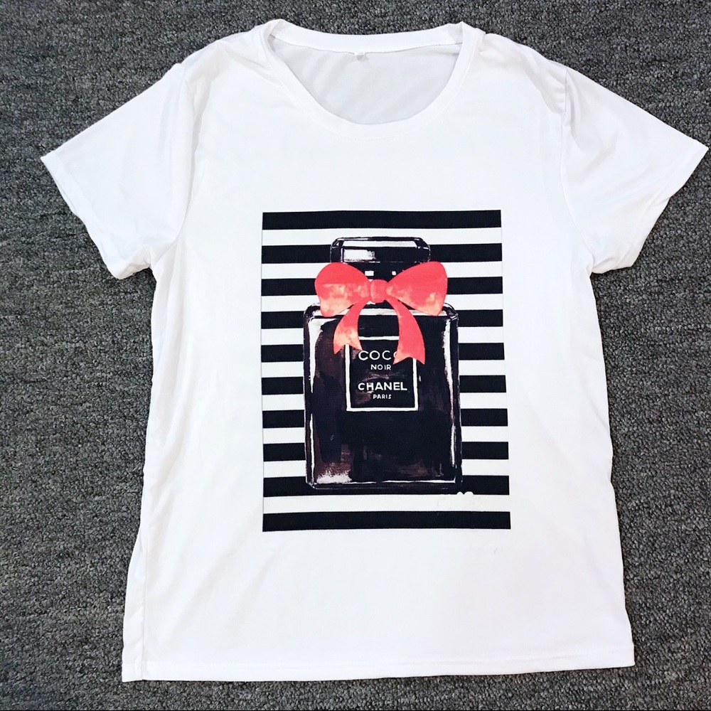 Bow White tee - Picture 3 of 3